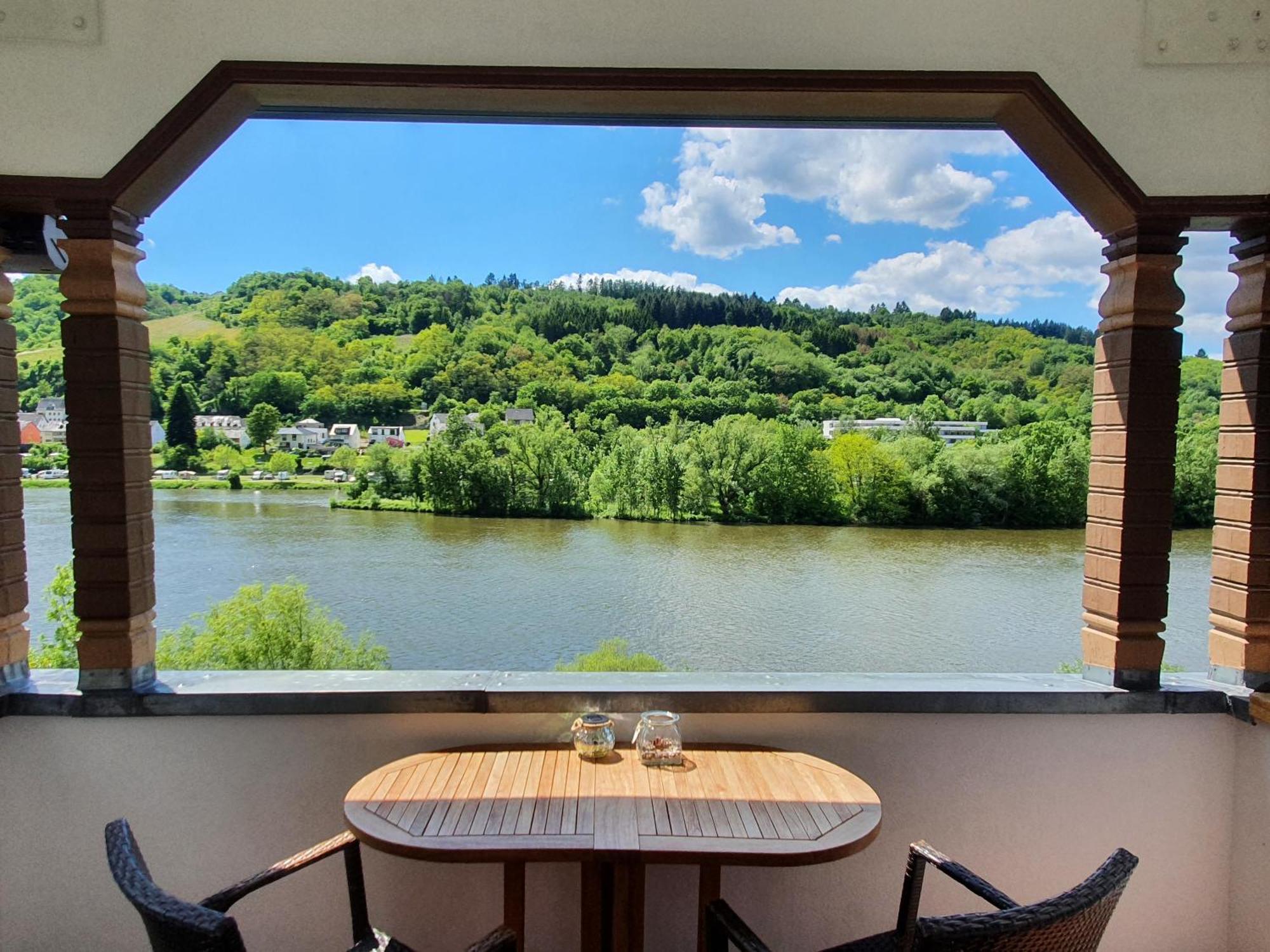 Luxus Ferienhaus Inselblick Appartement Zell Buitenkant foto